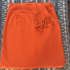H+ HANNOH WESSEL JACQUELINE SKIRT - orange